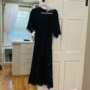 Rhode black maxi - exquisite